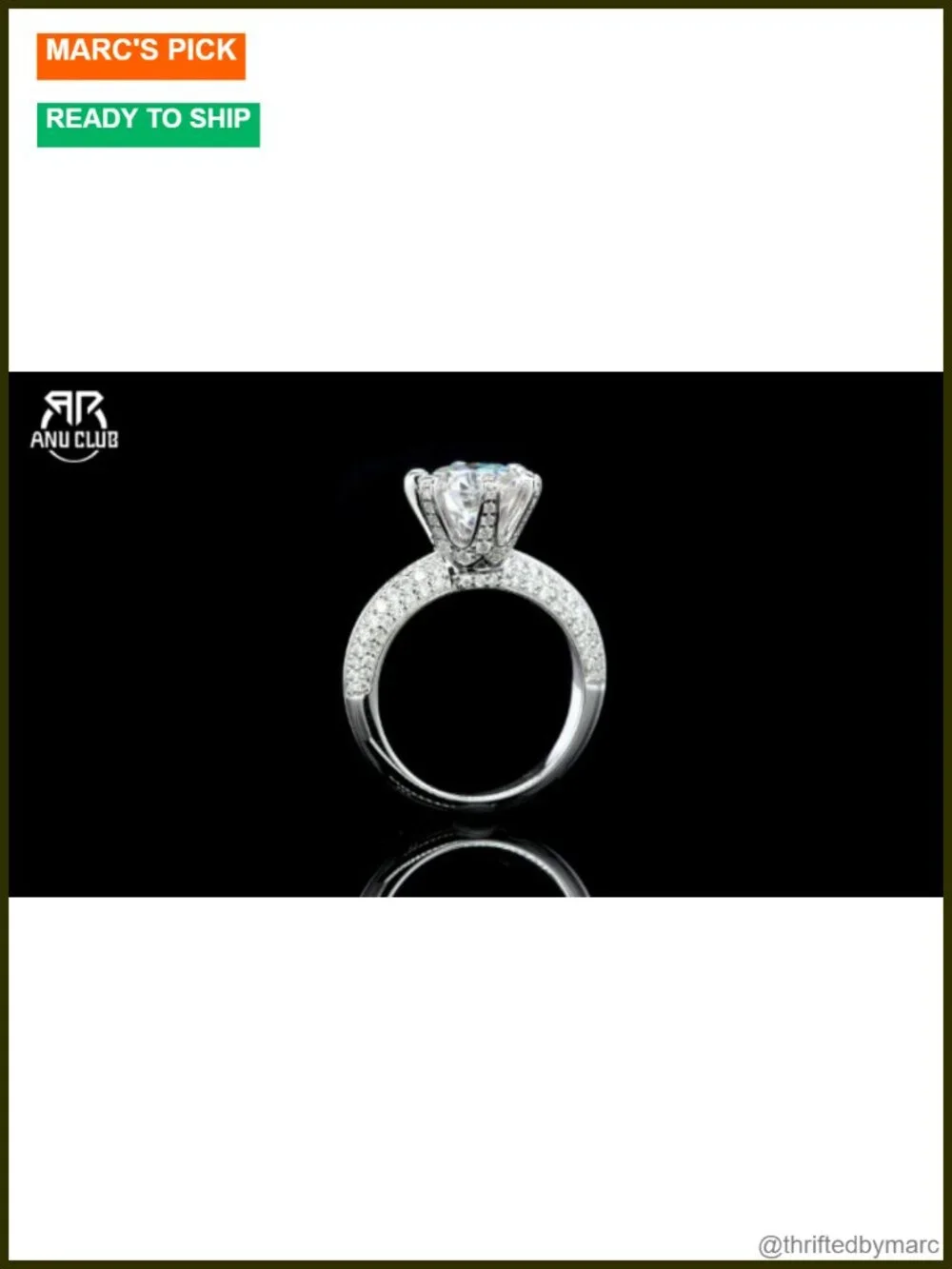 N/A elegant oval